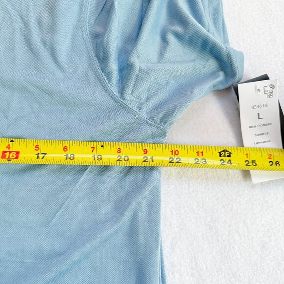 Adidas Men's Short Sleeve Light Blue Graphic Logo T-Shirt Size Large NWT - Picture 8 of 9